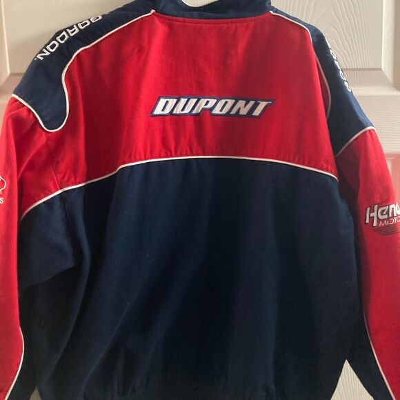 Men's 2XL Vintage Jeff Gordon Dupont #24 Winner's Circle Nascar Racing Jacket - Picture 11 of 11